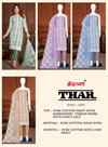 Thar 2535 Embroidery Pure Cotton Non Catalog Dress Material Wholesale Price In Surat 